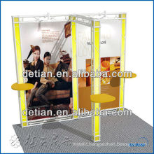 Modular cardboard exhibition stands for trade show